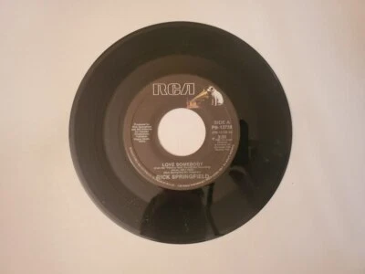 Rick Springfield - Love Somebody / The Great Lost Art of Conversation (Vinyl Re - Image 1 of 2