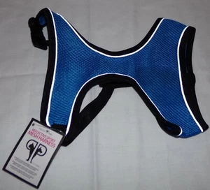 Platinum Pets NEW NWT Blue Reflective Pet Dog Harness XS XSmall - Picture 1 of 6