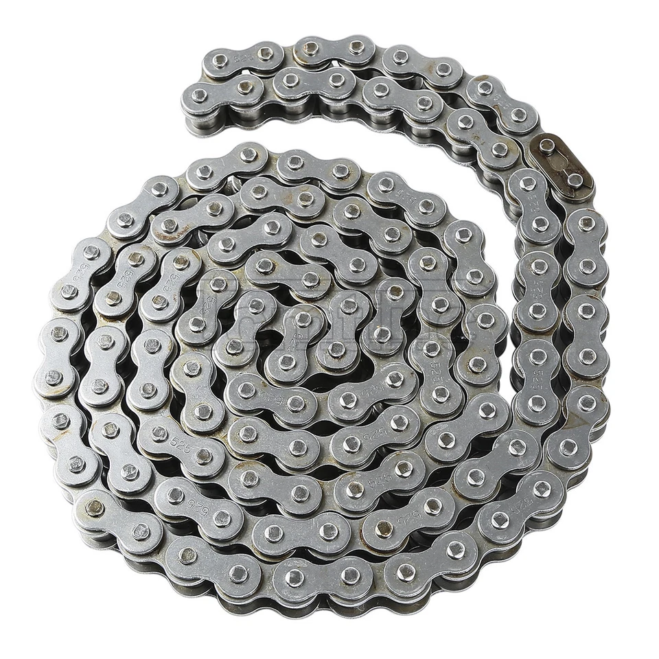 Motorcycle ATV Drive Chain 525 Pitch 120 Links Alloy Steel 525-120 525 x 120 New - Изображение 1 из 4