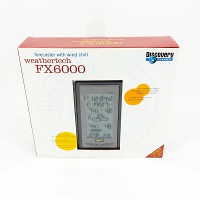 Discovery Channel WeatherTech FX6000 Forecaster With Wind Chill Weather Station - Image 1 of 4