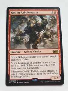 Magic The Gathering Goblin Rabblemaster - Magic 2015 Core - Rare - Picture 1 of 1