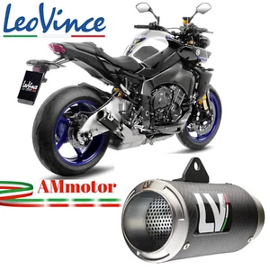 Echappement Yamaha MT-10 2020 Leovince LV Corsa Carbon Moto Silencieux Racing - Picture 1 of 6