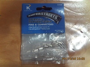 Lionel #6-21289 Spur O PINS & STECKER (8 AUSSEN - 4 MITTE PRO TASCHE) - EZ STRASSEN - Bild 1 von 1