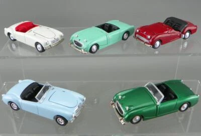 Johnny Lightning Classic Gold 1/64 Diecast Austin Healey MG MGA British Car Lot - Image 1 of 4