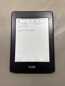 Amazon Kindle Paperwhite 2GB EY21 (5th Gen) WiFi & 3G Black E Reader Unit Only - Picture 1 of 3