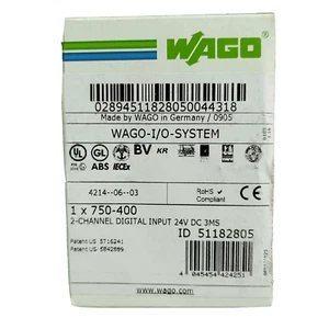 New In Box Wago 750-400 Buscoupler DeviceNet Module 750-400 - Picture 1 of 5