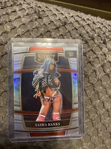 2022 Panini Select WWE Sasha Banks #86 - Concourse - Silver Prizm - Picture 1 of 2