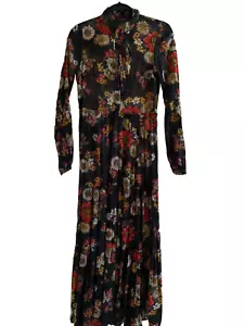 Zara Premium Denim Collection Floral Maxi Pequeño - Imagen 1 de 18