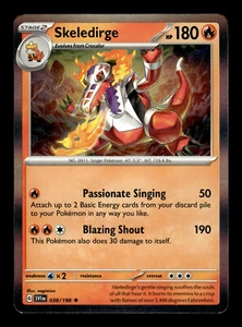 Pokemon TCG: Scarlet & Violet (Base Set) - Skeledirge 038/198 - Holo - Bild 1 von 2