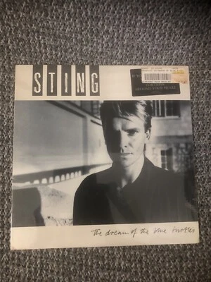 Sting Lp SEALED The Dream Of The Blue. 1985  New Original First Press - Image 1 of 3