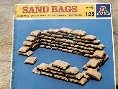 ITALERI SANDBAGS	406  WWII 1/35		   - Immagine 1 di 3