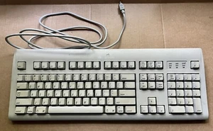 1994 APPLE MACINTOSH M2980 CORDED COMPUTER KEYBOARD, GENUINE, OEM, TESTED - Picture 1 of 9