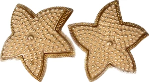 Lovely Vintage Star Fish Clip-On Earrings - Picture 1 of 2