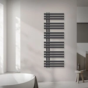 Radiador de baño Iron M Design radiador de toalla radiador antracita 500x 1400 mm - Imagen 1 de 8