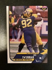 2023 Ike Iwunnah Michigan Wolverines Football Card Officially Valiant
