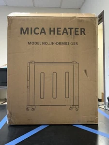 Mica Space Heater for Indoor Use, Whole Room Electric Heater - Picture 1 of 19