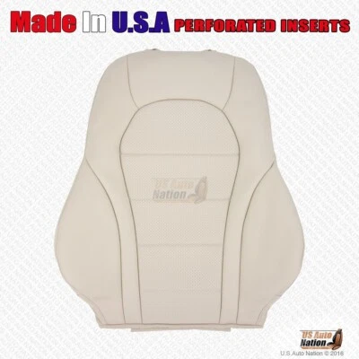 Коричневый перфорированный кожаный чехол для водителя Mercedes Benz C300 2015 2016 2017 2018 годов выпуска - Изображение 1 из 4