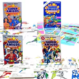 Baraja de Cartas Super Poderes Cromy TV Dibujos Animados Amigos Años 80 Juego Hecho en Argentina - Imagen 1 de 14