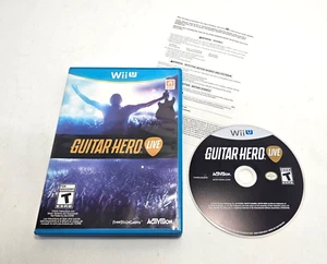 Guitar Hero Live (Nintendo Wii U, 2015) Videojuego PROBADO - SIN DONGLE USB - Imagen 1 de 3