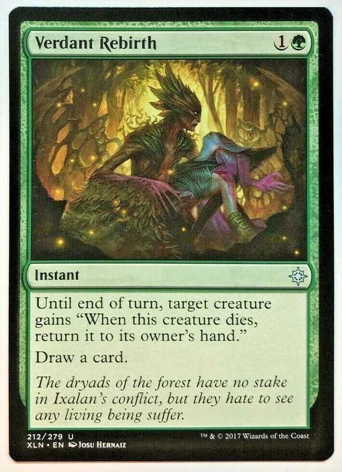 MTG Verdant Rebirth Ixalan 212/279 Regular Uncommon - Image 1 of 1