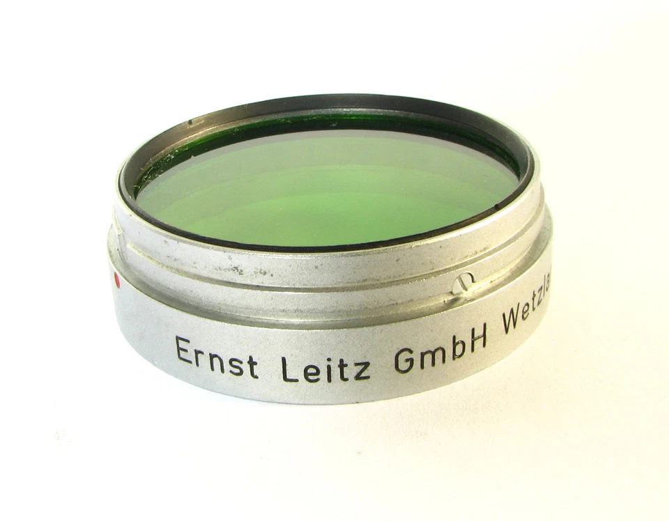Leitz Leica A43mm Green Lens Filter For 50mm F1.5 Summarit Lens - Image 1 of 4