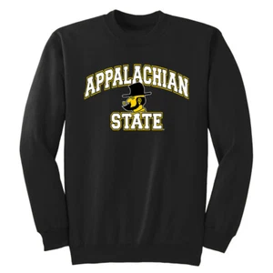 Appalachian State Mountaineers App State Adult Crewneck Sweatshirt Arch Text - Picture 1 of 5