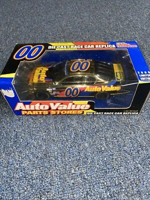 2000 Racing Champions 1:24 #00 Auto Value Gold Chrome Chevrolet  - Image 1 of 4