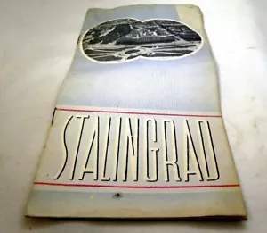 Visit The USSR STALINGRAD INTURIST Hotel Brochure Booklet 1950-60's - Picture 1 of 10