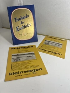 Treuhänder der Kraftfahrt 1930 (brochure allemande - fiduciaire des véhicules à moteur) - Photo 1/17