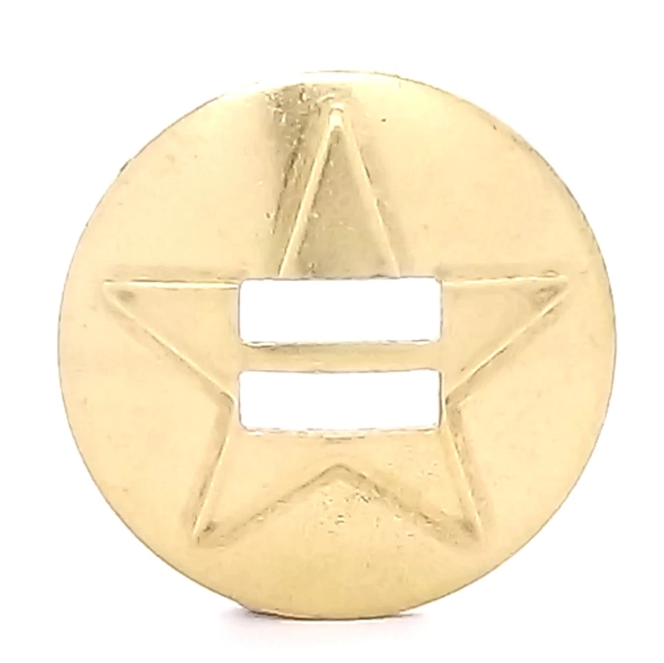 Slotted Star Concho 70/30 Brass 1-1/4" 1351-05 - Image 1 of 1