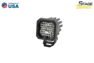 Stage Series C1 LED Pod Sport Blanco Ancho Estándar con Luz Trasera Roja Individual Foto 1 de 4