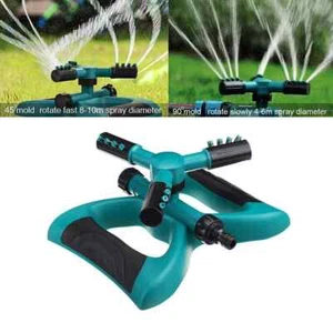 Irrigatore da Giardino Automatico Rotante 360 Gradi Innaffiatore 3 braccia - Foto 1 di 6