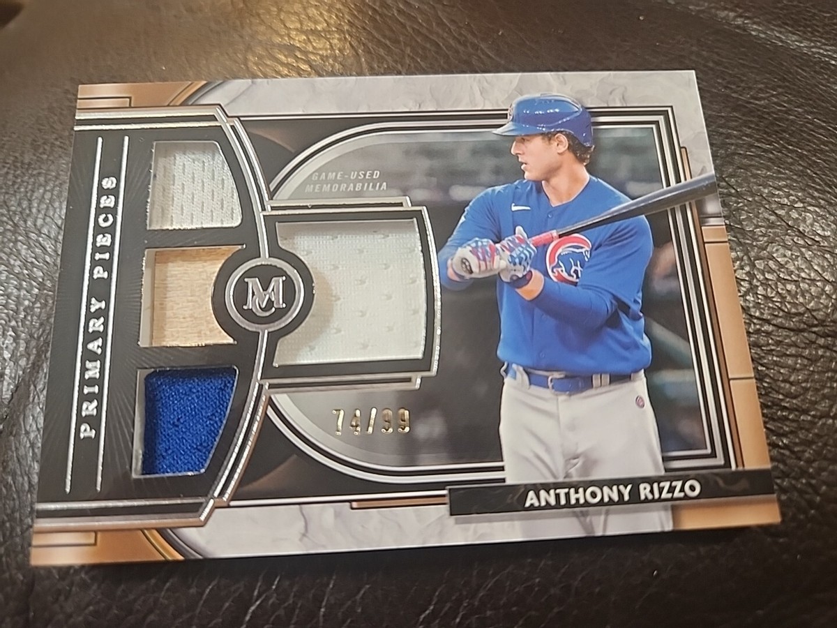 TOPPS MLBカード MUSEUM COLLECTION ANTHONY RIZZO CHICAGO CUBS 20/35 #MMR-ARI 送料無料 中古 IT1 TOPPS MLBカード MUSEUM COLLECTION ANTHONY RIZZO CHICAGO CUBS