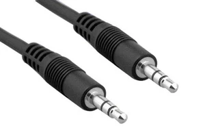 1 Ft-50 Feet 3.5mm AUX Audio Cable Male to Male Stereo Audio for PC iPod MP3 CAR - Picture 1 of 1