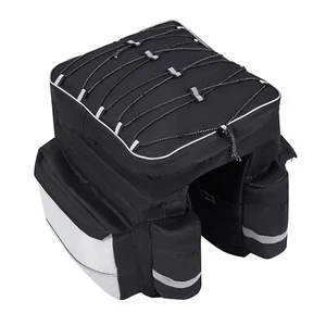 Cycling Bike Rear Rack Bag Bike Pannier Trunk Saddle Tail Storage Pouch Bike Bag - Picture 1 of 14