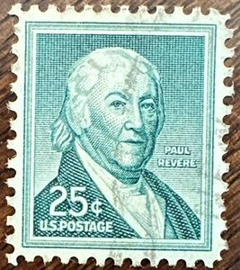 US Stamp #1048 Used Paul Revere from the Liberty Issue 1958 - Picture 1 of 2