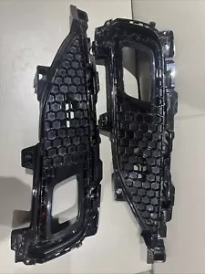 Bumper Grille Set For 2018-2020 Acura TLX Front Driver and Passenger Side Outer - Picture 1 of 3
