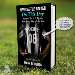 Newcastle United Book, Personalised. History Facts. Newcastle Fan Gift. Football - Picture 1 of 4