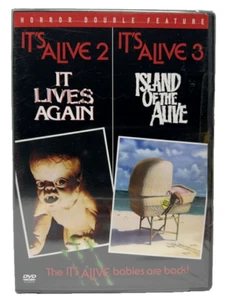 It’s Alive 2 & It’s Alive 3 Double Feature DVD Horror Sci-fi Thriller NEW - Picture 1 of 3