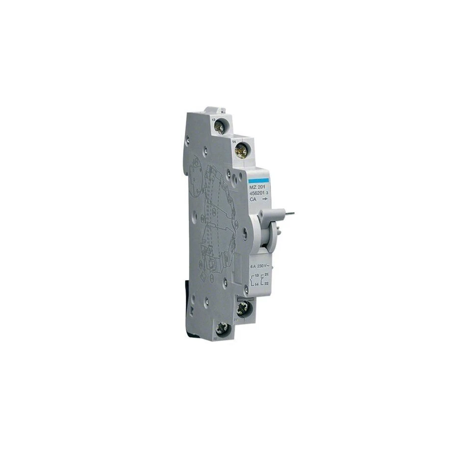 Hager 230V 6A Hilfskontakt für MCB RCBO (MZ201)