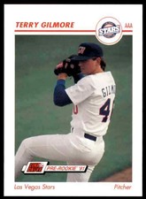 1991 LIne Drive Aaa Baseball Card Terry Gilmore #282 3030
