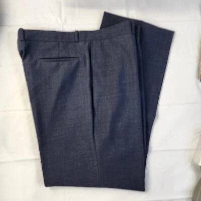 NWOT Vintage Farah Trousers Straight Leg Classic Style Men's 36×30 Blue - Image 1 of 4