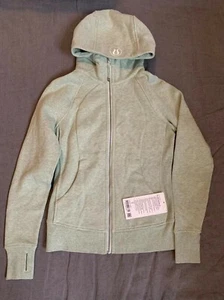 NWT Lululemon Scuba Hoodie *Light Cotton Fleece~SIZE:4,6~ Heathered Springtime - Bild 1 von 12
