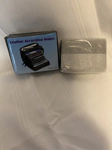 Leder Akkordeon Geldbörse - Bild 1 von 5