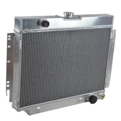 3 filas aptas para Chevrolet El Camino 1964-1967 todos los motores radiador de aluminio Foto 1 de 4