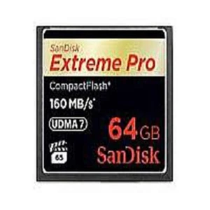 SANDISK SDCFXPS-064G-A46 SanDisk- Extreme Pro- Compact Flash- 64GB- CF 160 MB... - Picture 1 of 1