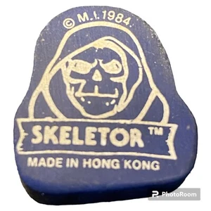 Vtg 1984 SKELETOR Rubber Eraser M.I. Masters of the Universe HONG KONG - Picture 1 of 2