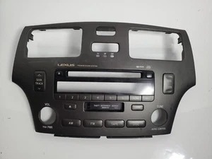 OEM 02-06 Lexus ES330 ES300 Radio Bezel 6 Disc CD Changer Radio Cassette Trim - Bild 1 von 11