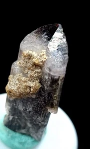 5.7-G Natural Terminated Pink Cap Tourmaline Crystal from Afghanistan - Picture 1 of 11