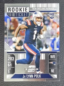 2024 Panini Contenders Optic - Rookie Ticket Ja'Lynn Polk #73 (RC) - Picture 1 of 2